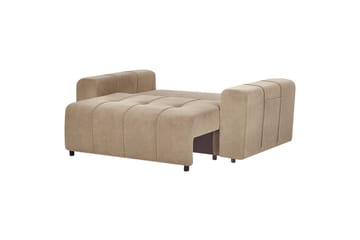2-sitssoffa Innvik - Brun, 121x156 cm - Möbler - Soffa - Bäddsoffa - 2 sits bäddsoffa
