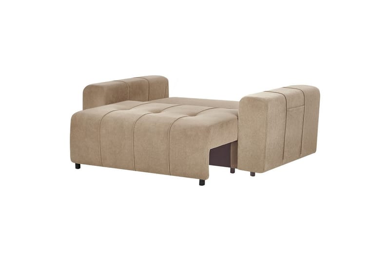 2-sitssoffa Innvik - Brun, 121x156 cm - Möbler - Soffa - Bäddsoffa - 2 sits bäddsoffa