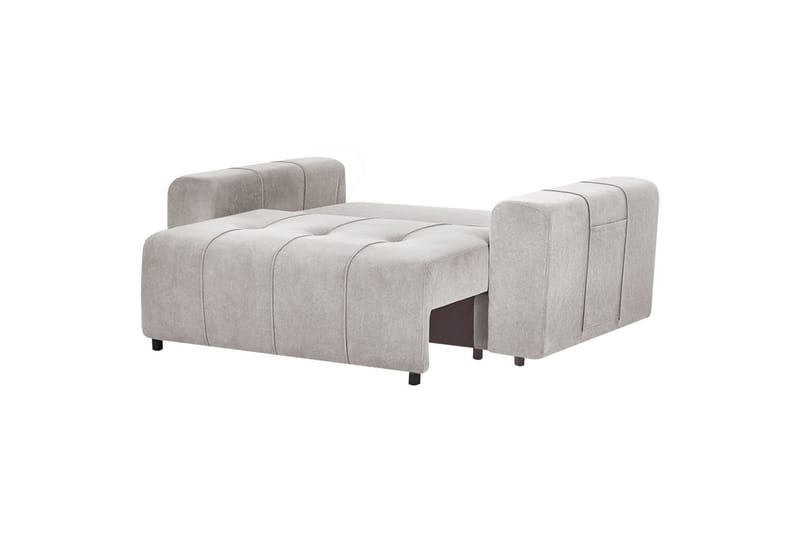 2-sitssoffa Innvik - Grå, 121x156 cm - Möbler - Soffa - Bäddsoffa - 2 sits bäddsoffa