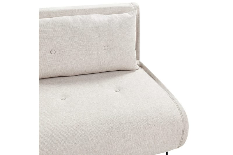 2-sitssoffa Vestfold Beige, svart - Beige - Möbler - Soffa - Bäddsoffa - 2 sits bäddsoffa