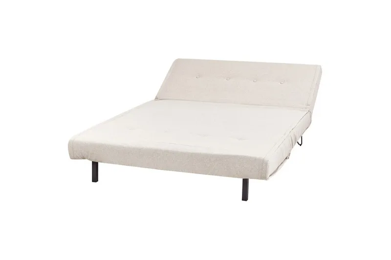 2-sitssoffa Vestfold Beige, svart - Beige - Möbler - Soffa - Bäddsoffa - 2 sits bäddsoffa