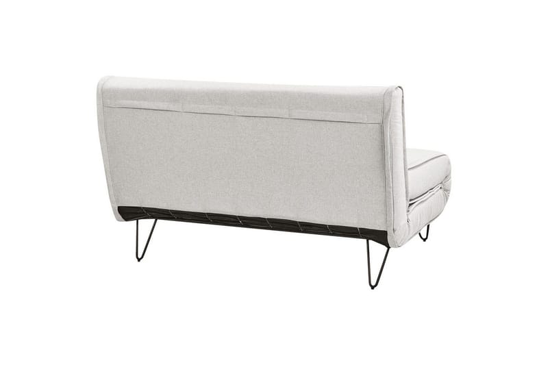 2-sitssoffa Vestfold Grå, svart - Grå, svart - Möbler - Soffa - Bäddsoffa - 2 sits bäddsoffa