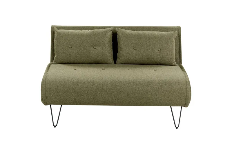2-sitssoffa Vestfold Grön, Svart, Grön, Svart