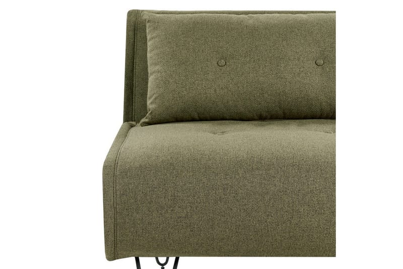 2-sitssoffa Vestfold Grön, Svart - Grön, Svart - Möbler - Soffa - Bäddsoffa - 2 sits bäddsoffa