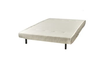 2-sitssoffa Vestfold Off-white, svart - Off-white, svart - Möbler - Soffa - Bäddsoffa - 2 sits bäddsoffa