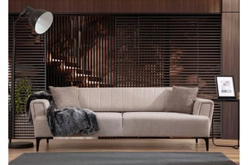 3-sits Bäddsoffa Hamlets - Beige - Möbler - Soffa - Bäddsoffa - 3 sits bäddsoffa