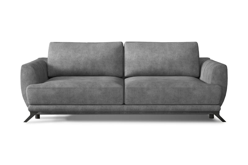 3-sits Bäddsoffa Megisti - Grå - Möbler - Soffa - Bäddsoffa - 3 sits bäddsoffa