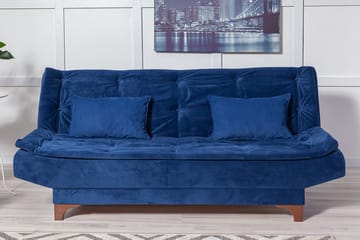 3-sits Bransdale Bäddsoffa - Blå - Möbler - Soffa - Bäddsoffa - 3 sits bäddsoffa