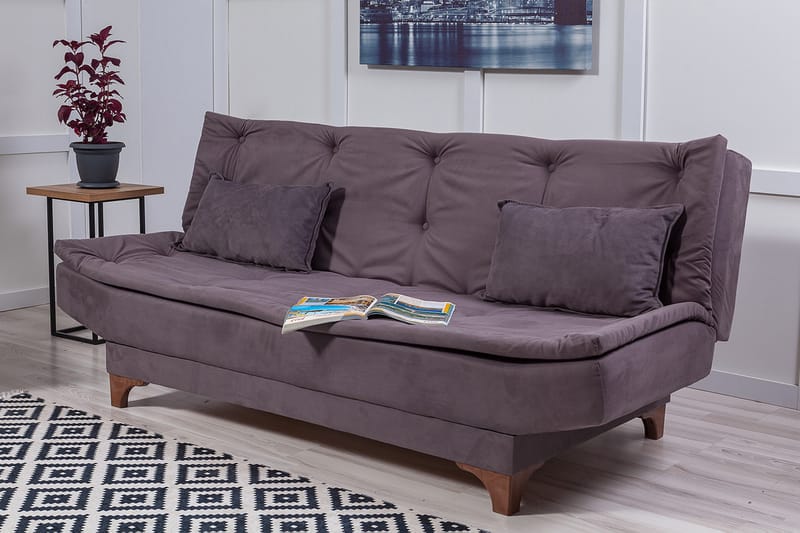 3-sits Bransdale Bäddsoffa - Grå - Möbler - Soffa - Bäddsoffa - 3 sits bäddsoffa