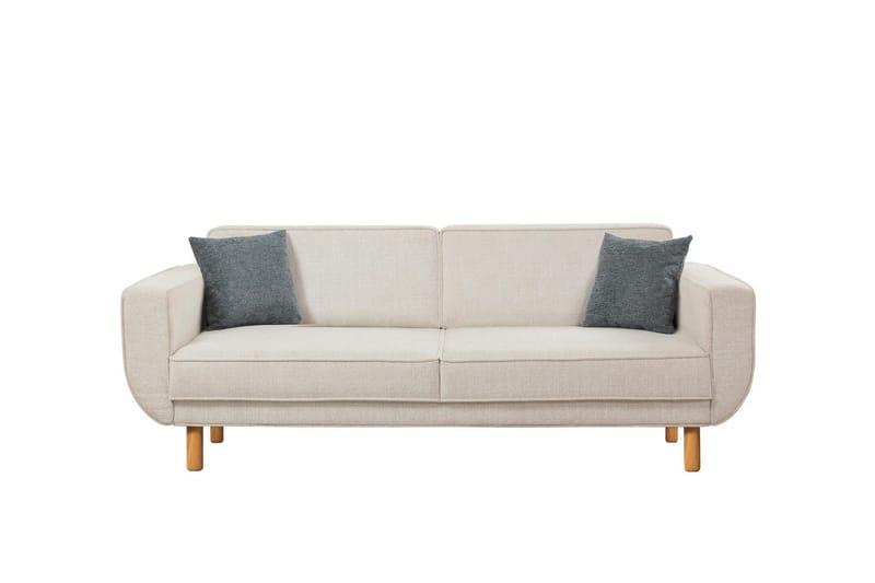 Austen 3-sits Bäddsoffa - Creme - Möbler - Soffa - Bäddsoffa - 3 sits bäddsoffa