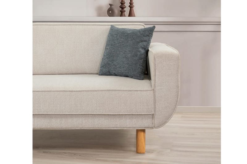 Austen 3-sits Bäddsoffa - Creme - Möbler - Soffa - Bäddsoffa - 3 sits bäddsoffa