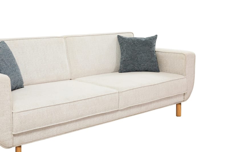 Austen 3-sits Bäddsoffa - Creme - Möbler - Soffa - Bäddsoffa - 3 sits bäddsoffa