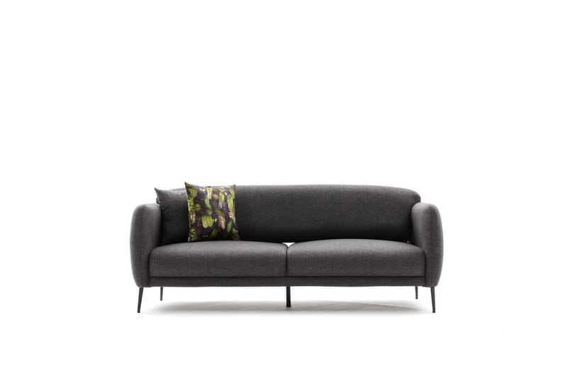 Bäddsoffa 3-sits Genna 180x90 cm - Antracit - Möbler - Soffa - Bäddsoffa - 3 sits bäddsoffa