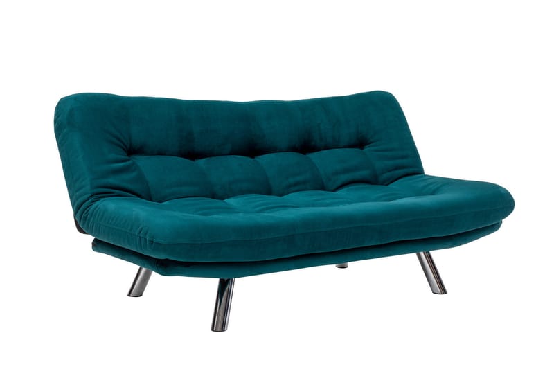 Bäddsoffa 3-sits Perc 175x110 cm - Grön - 3 sits bäddsoffa