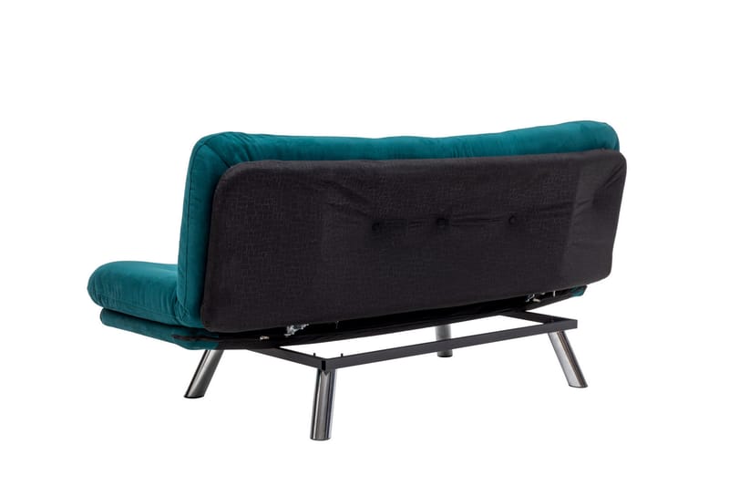 Bäddsoffa 3-sits Perc 175x110 cm - Grön - 3 sits bäddsoffa