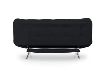 Bäddsoffa 3-sits Perc 200x104 cm - Svart - Möbler - Soffa - Bäddsoffa - 3 sits bäddsoffa