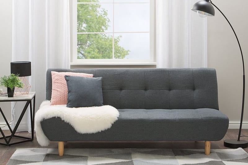 Bäddsoffa Alsten 182 cm - Grå - Möbler - Soffa - Bäddsoffa - 3 sits bäddsoffa