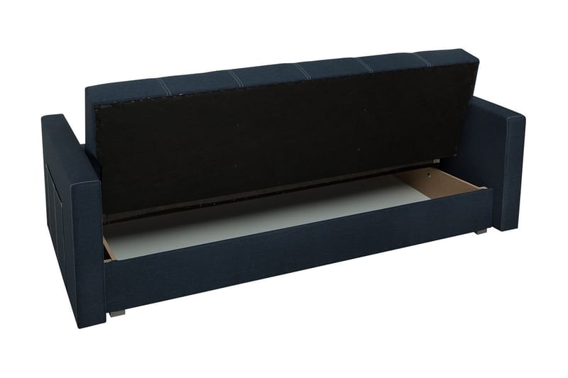 Bäddsoffa Bona 214x89x88 cm - Brun - Möbler - Soffa - Bäddsoffa - 3 sits bäddsoffa