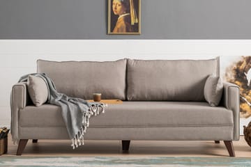 Bäddsoffa Burundi 3-sits - Beige - Möbler - Soffa - Bäddsoffa - 3 sits bäddsoffa
