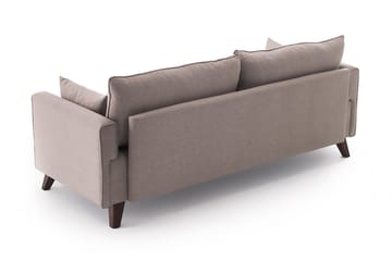 Bäddsoffa Burundi 3-sits - Beige - Möbler - Soffa - Bäddsoffa - 3 sits bäddsoffa