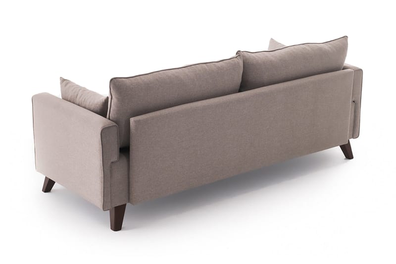 Bäddsoffa Burundi 3-sits - Beige - Möbler - Soffa - Bäddsoffa - 3 sits bäddsoffa
