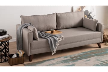 Bäddsoffa Burundi 3-sits - Beige - Möbler - Soffa - Bäddsoffa - 3 sits bäddsoffa