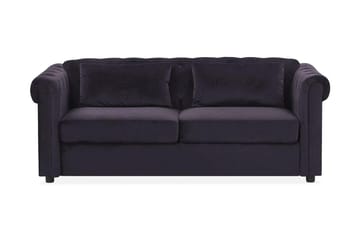 Bäddsoffa Cayenna - Svart - Möbler - Soffa - Bäddsoffa - 3 sits bäddsoffa