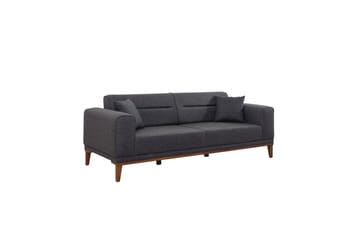 Bäddsoffa Charlesbourg 3-sits 223x94 cm - Antracit - Möbler - Soffa - Bäddsoffa - 3 sits bäddsoffa
