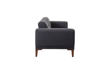 Bäddsoffa Charlesbourg 3-sits 223x94 cm - Antracit - Möbler - Soffa - Bäddsoffa - 3 sits bäddsoffa