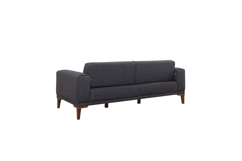 Bäddsoffa Charlesbourg 3-sits 223x94 cm - Antracit - Möbler - Soffa - Bäddsoffa - 3 sits bäddsoffa