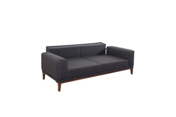 Bäddsoffa Charlesbourg 3-sits 223x94 cm - Antracit - Möbler - Soffa - Bäddsoffa - 3 sits bäddsoffa
