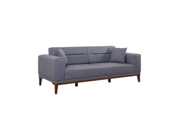 Bäddsoffa Charlesbourg 3-sits 223x94 cm - Mörkgrå - Möbler - Soffa - Bäddsoffa - 3 sits bäddsoffa