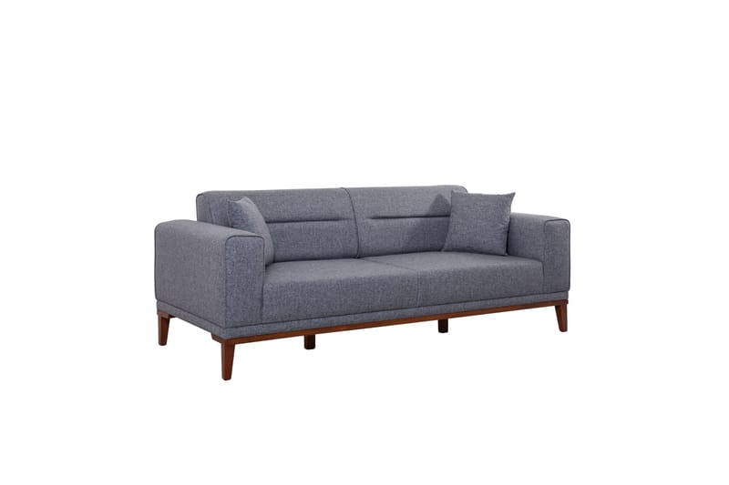Bäddsoffa Charlesbourg 3-sits 223x94 cm - Mörkgrå - Möbler - Soffa - Bäddsoffa - 3 sits bäddsoffa