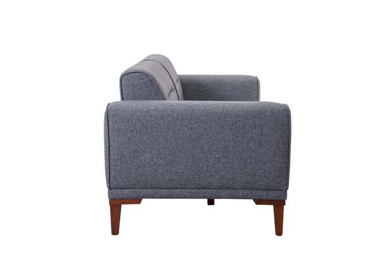 Bäddsoffa Charlesbourg 3-sits 223x94 cm - Mörkgrå - Möbler - Soffa - Bäddsoffa - 3 sits bäddsoffa