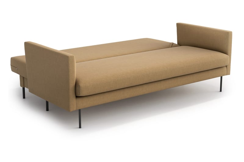 Bäddsoffa Devora 3-sits - Beige - 3 sits bäddsoffa