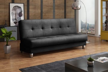 Bäddsoffa Enduro 195x85x90 cm - Grå - Möbler - Soffa - Bäddsoffa - 3 sits bäddsoffa