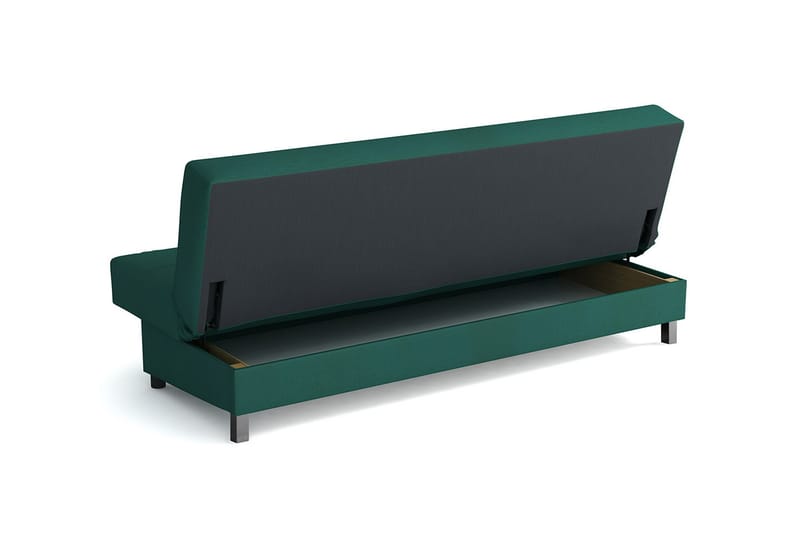 Bäddsoffa Enduro 195x85x90 cm - Grå - Möbler - Soffa - Bäddsoffa - 3 sits bäddsoffa