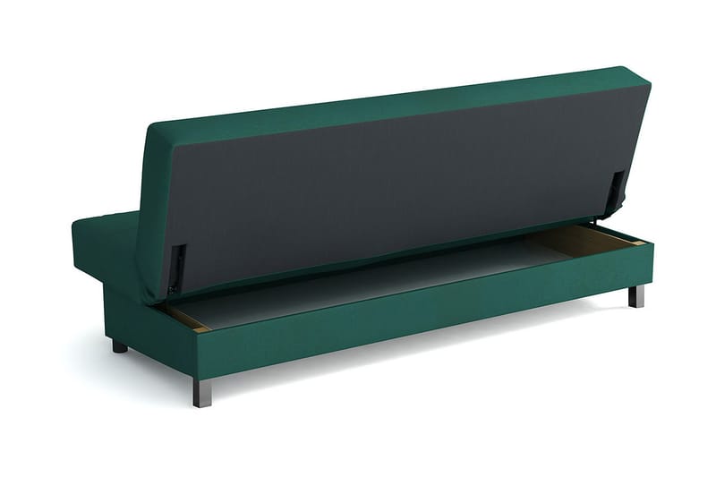Bäddsoffa Enduro 195x85x90 cm - Gul - Möbler - Soffa - Bäddsoffa - 3 sits bäddsoffa