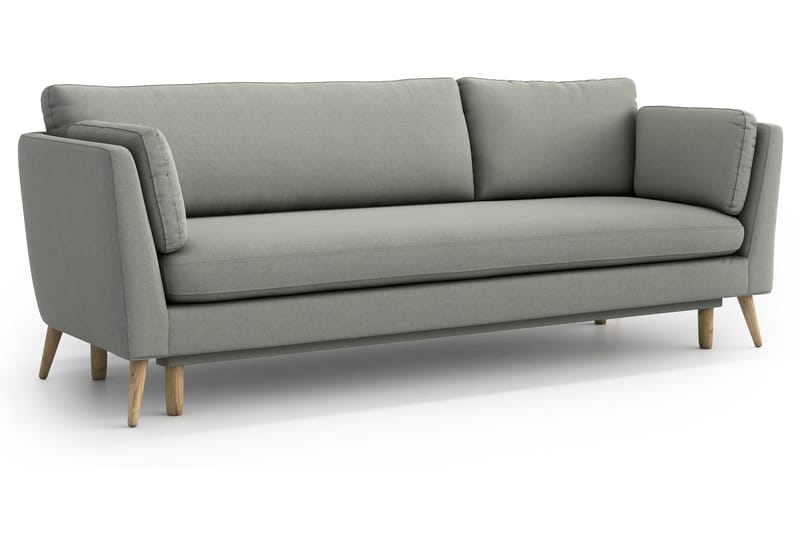 Bäddsoffa Espelund 3-sits - Ljusgrå - Möbler - Soffa - Bäddsoffa - 3 sits bäddsoffa
