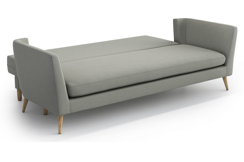Bäddsoffa Espelund 3-sits - Ljusgrå - Möbler - Soffa - Bäddsoffa - 3 sits bäddsoffa
