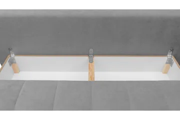 Bäddsoffa FABIO LED-belysning - Beige - Möbler - Soffa - Bäddsoffa - 3 sits bäddsoffa