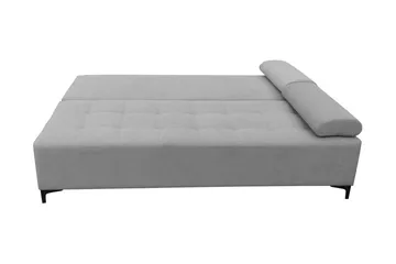 Bäddsoffa FABIO LED-belysning - Svart - Möbler - Soffa - Bäddsoffa - 3 sits bäddsoffa