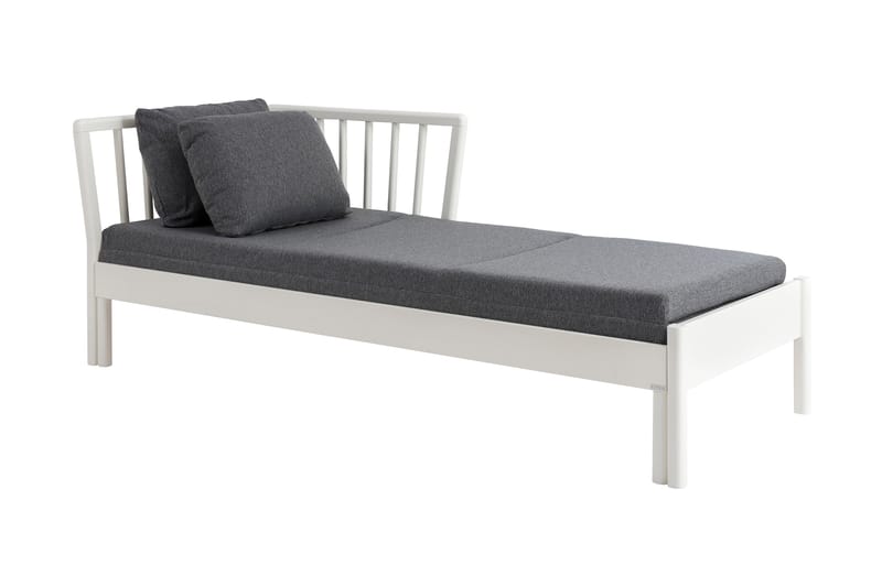 Bäddsoffa Franz Ram 190 cm Vit - Kiteen Huonekalut - Möbler - Soffa - Bäddsoffa - 3 sits bäddsoffa