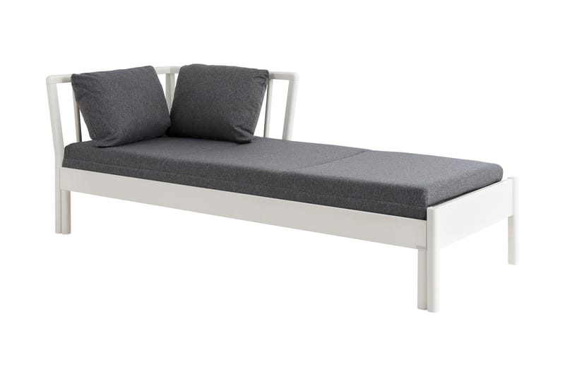 Bäddsoffa Franz Ram 190 cm Vit - Kiteen Huonekalut - Möbler - Soffa - Bäddsoffa - 3 sits bäddsoffa
