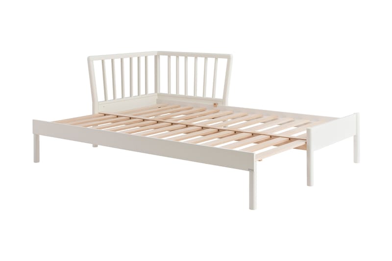 Bäddsoffa Franz Ram 190 cm Vit - Kiteen Huonekalut - Möbler - Soffa - Bäddsoffa - 3 sits bäddsoffa