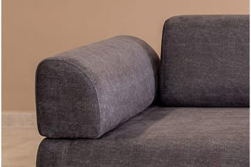 Bäddsoffa Glenavy 3-sits - Antracit - Möbler - Soffa - Bäddsoffa - 3 sits bäddsoffa