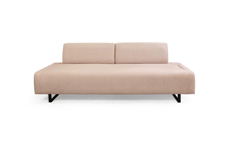 Bäddsoffa Glenavy 3-sits - Beige - 3 sits bäddsoffa