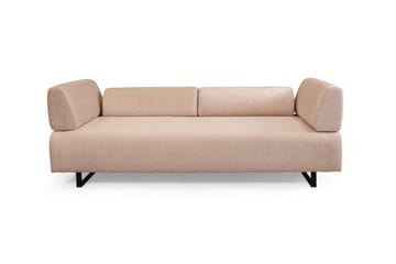 Bäddsoffa Glenavy 3-sits - Beige - Möbler - Soffa - Bäddsoffa - 3 sits bäddsoffa