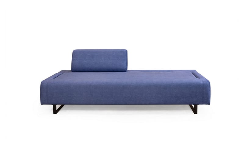 Bäddsoffa Glenavy 3-sits - Blå - Möbler - Soffa - Bäddsoffa - 3 sits bäddsoffa