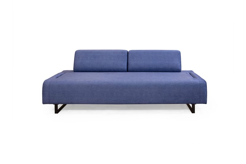 Bäddsoffa Glenavy 3-sits - Blå - Möbler - Soffa - Bäddsoffa - 3 sits bäddsoffa